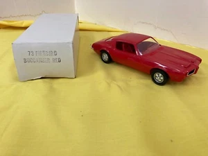 1973 PONTIAC FIREBIRD PROMO NOS IN BOX FREIBEUTER ROT - Bild 1 von 10