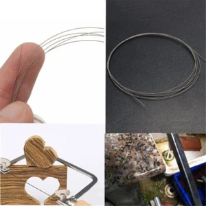 1M DIY Diamond Cutting Wire Saw Blades for Metal Emery Jade Glass Rock Stone - Picture 1 of 4