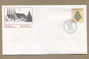CANADA First Day Issue Series 1981-11-16, Christmas Tree-1881. 15¢ STAMP COVER - Picture 1 of 2