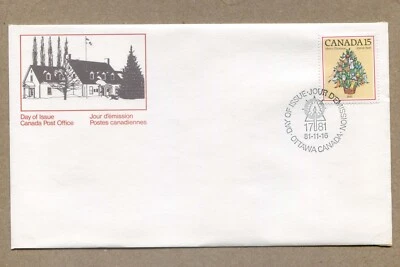 CANADA First Day Issue Series 1981-11-16, Christmas Tree-1881. 15¢ STAMP COVER - Image 1 of 2