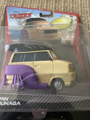 Disney Pixar Cars 2 Kingpin Nobunaga Deluxe Die Cast Toy Car Foto 1 de 4