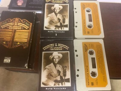 Country & Western Classics-Hank Williams-time life (2) cassette Tapes Foto 1 de 4