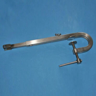 FishFinder Transducer Mounting C-Clamp stainless for Lowrance Humminbird etc.