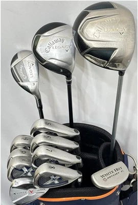 Callaway Club Set 1W 3W 3H 5-9i Pw Aw 56 PT 12pc Graphite & Steel Regular & SR - Image 1 of 4