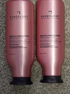 PUREOLOGY SMOOTH PERFECTION CONDITIONER 2 BOTTLES 9 OZ ~ NEW - Picture 1 of 2