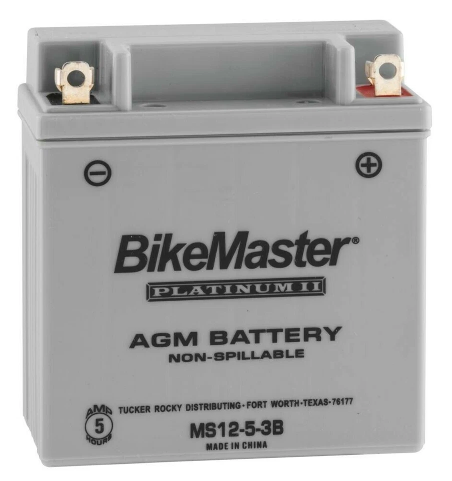 Batería BikeMaster AGM Platinum II MS12-5-3B MS12-5-3B 780735 Foto 1 de 1