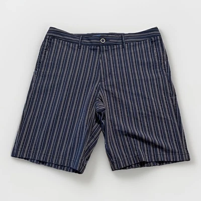 Bermudas de golf Tommy Bahama para hombre 34 pantalones cortos náuticos azules a rayas preppy activas Foto 1 de 4
