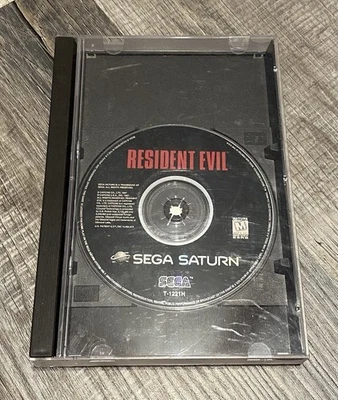 Resident Evil (Sega Saturn, 1997) Disc & No Cover Art/Manual Authentic - TESTED - Image 1 of 4