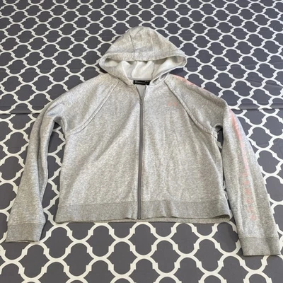 Sudadera con Capucha Under Armour Para Mujer Grande Gris Polar Cremallera Completa Sudadera con Capucha (LEER) Foto 1 de 4