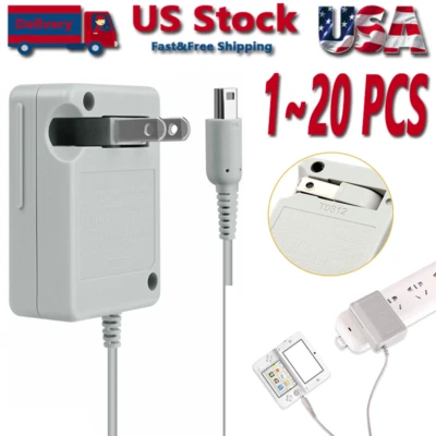 New AC Adapter Home Wall Charger Cable for Nintendo DSi/ 2DS/ 3DS/ DSi XL System