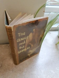 1955 ALDOUS HUXLEY -THE GENIUS & THE GODDESS FIRST EDITION Pub CHATTO WINDUS DJ - Picture 1 of 7