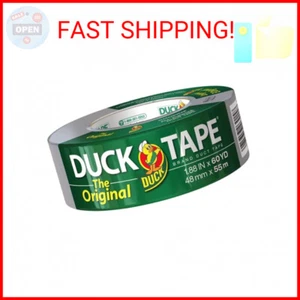 The Original Duck Brand Duct Tape, 1-Pack 1.88 Inch x 60 Yard, Silver (394475) - Picture 1 of 2
