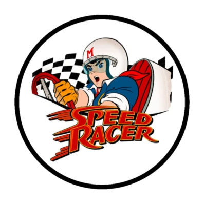 HANDCRAFTED Speed Racer - 4" Vinyl Decal Car Truck Window Laptop Cooler Trailer Smoker 25