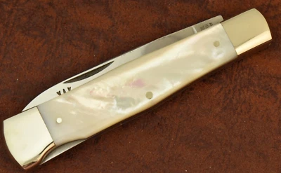 Faca WEIDMANNSHEIL SOLINGEN ALEMANHA MADREPÉROLA SWELL CENTER LOCKBACK 23159 - Imagem 1 de 4