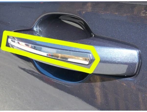 Stainless Steel Door Handle Accent Trim 4 Pc For 2019-2023 Toyota Rav4 - Bild 1 von 4