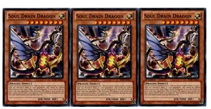 Yugioh - 3X Soul Drain Dragon - Común - 1a Edición - SHSP-EN013 - Casi Como Nuevo - Imagen 1 de 1