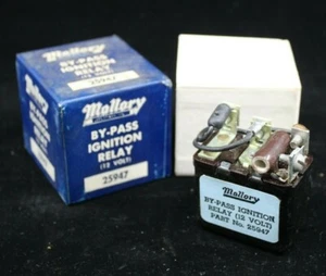 NOS MALLORY By-Pass Ignition Relay 1960-61 12 VOLT vintage hot rod distributor - Picture 1 of 8