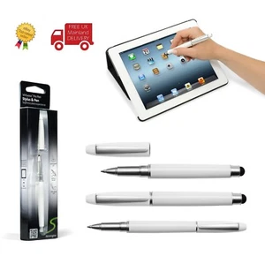 STYLUS BALLPOINT PENS SCREEN TOUCH RUBBER TIP FOR TABLET ANDROID MOBILE PHONES - Picture 1 of 9