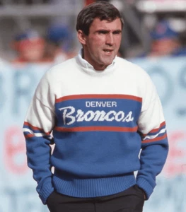 Denver Broncos Cliff Engle Script Sweater Pro Line New in Original Bag Size L - Picture 1 of 10