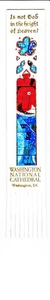 Washington National Cathedral Washington DC Leatherette Bookmark - Picture 1 of 1