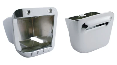 Bandeja de cenizas de plástico cromado con moldura 2006+ Peterbilt 379, 384, 386, 387, 388 y 389 Foto 1 de 4