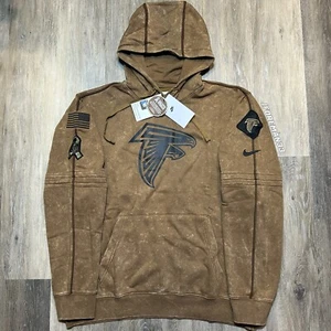Nike Atlanta Falcons Salute to Service Hoodie 2023 Authentic Sideline Pullover - Picture 1 of 9