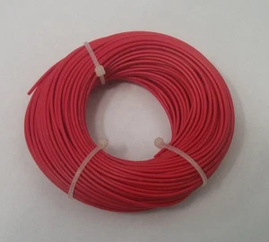 22 AWG tinned copper stranded hook up wire, 100 feet RED UL1007 - Picture 1 of 1