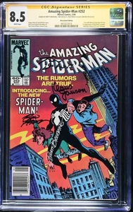 Amazing Spider-Man #252 CGC 8.5 SS Signed DeFalco, Frenz, Janson, Breeding 1984 - Picture 1 of 2
