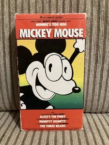 Disney - Minnie's Yoo Hoo - Starring Mickey Mouse (1988, VHS) Kids Klassics - Picture 1 of 2