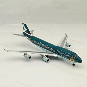 1:200 Cathay Pacific Boeing 747-400 / B-HOX / WB-747-4-064 / WITH STAND /Diecast - Picture 1 of 9