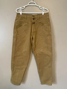Vintage 90s Marithe Francois Girbaud Pants Mens Size 34x30 Brown Khakis USA - Picture 1 of 9