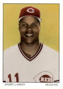 1990 Score #689 Barry Larkin - Picture 1 of 2