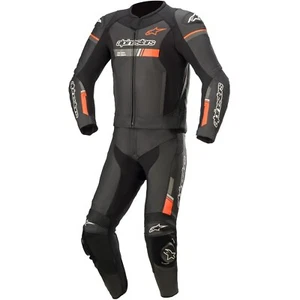 Alpinestars GP Force Chaser 2PC Talla 58 Traje De Cuero Para Moto Negro-Rojo - Imagen 1 de 4