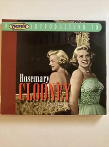 Proper Introduction to Rosemary Clooney: Tenderly (2004 UK) Free Shipping Y - Picture 1 of 15