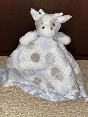 Manta de seguridad Little Giraffe azul lunares Lovey We’ll Loved 💙 Foto 1 de 4