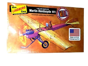  Lindberg Line 1:48 Martin-Handasyde 1911 Monoplano Modelo Kit # HL504/12 (NISB) - Imagen 1 de 2