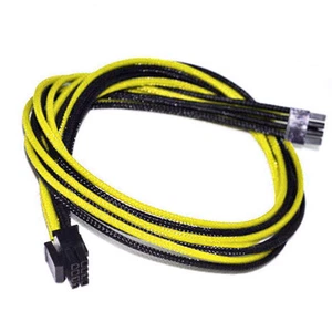 8pin CPU 30cm Corsair Cable AX1200i AX860i 760i RM1000 850 750 650 Yellow Black - Picture 1 of 1