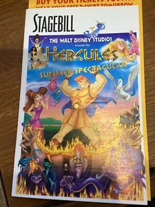STAGEBILL DISNEY STUDIOS PRESENTA HERCULES ESTATE SPETTACOLARE + ANTEPRIMA RE LEONE - Foto 1 di 4