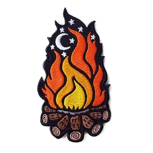 Campfire Nature Patch - Taktischer Moral Patch, Haken und Schlaufe Patch oder Aufbügeln - Bild 1 von 3