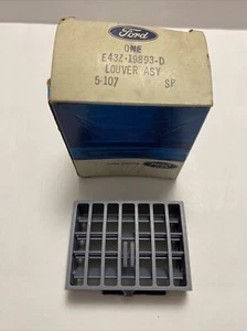 Ford One Piece E43Z-19893-D Louver Assembly 5-107 Gray - Picture 1 of 7