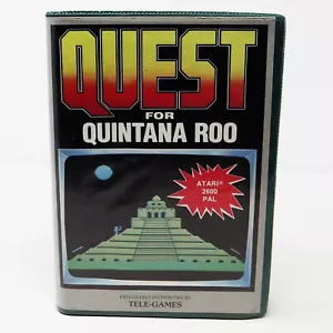 CARTUCHO DE VIDEOJUEGO ATARI 2600 DE COLECCIÓN BÚSQUEDA DE QUINTANA ROO VERSIÓN PAL EN CAJA - Imagen 1 de 12