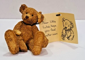 POOR Little LUKA Hope YOU Feel BETTER - Mrs. McCATTY'S Bear - TAG 1998 CC306 - Picture 1 of 14