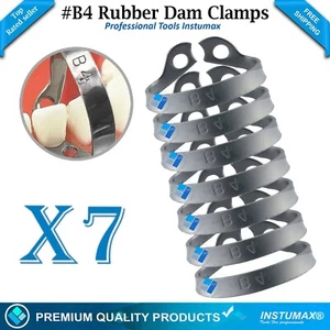 Gummi Dam Klemmen #B4 Brinker Endodontische Dental Klemme Chirurgische Instrumente - Bild 1 von 3