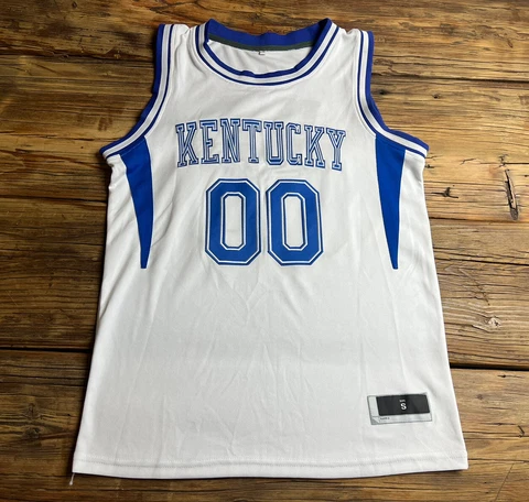 Vintage 90s Apex One Kentucky Wildcats Tony Delk #00 Jersey Basketball Size S Cover