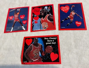 Four Micheal Jordan Valentines - probably 1991 - Jump Inc. - Picture 1 of 2