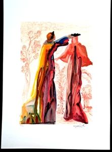 Salvador Dali - 70x50cm - Limitierte Auflage Nr. 16/500 - Bild 1 von 2
