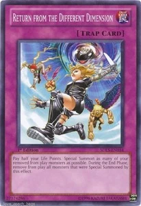 Return from the Different Dimension  SDLS X 1 1st  Yugioh Mint Cards - Picture 1 of 1