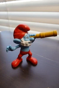 THE SMURFS PAPPA SCHLUMPF PEYO 2011 - 3" ACTIONFIGUR SPIELZEUG - Bild 1 von 6