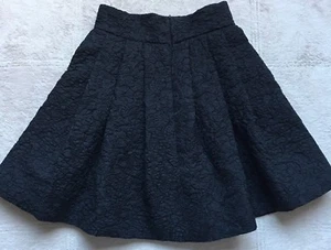 Dries Van Noten Cocktailrock, Größe 2, schwarz, Woll- & Seidenmischung, ausgestellt, Reißverschluss - Bild 1 von 10