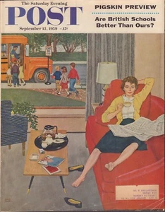 Saturday Evening Post September 12 1959 Norman Rockwell w/ML 061418DBE - Picture 1 of 1